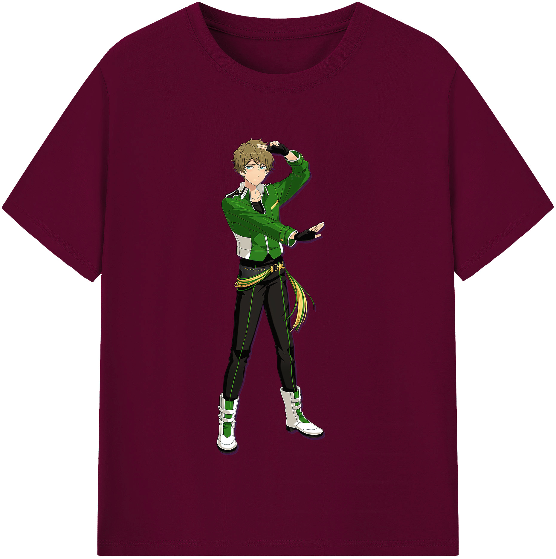 （画像用） あんさんぶるスターズ! Ensemble Stars レディースカジュアルプリントTシャツ（綿100％）